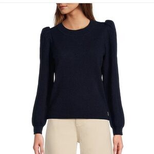 ANTONIO MELANI Black Cashmere Sweater Size Large & X-Large, NWT